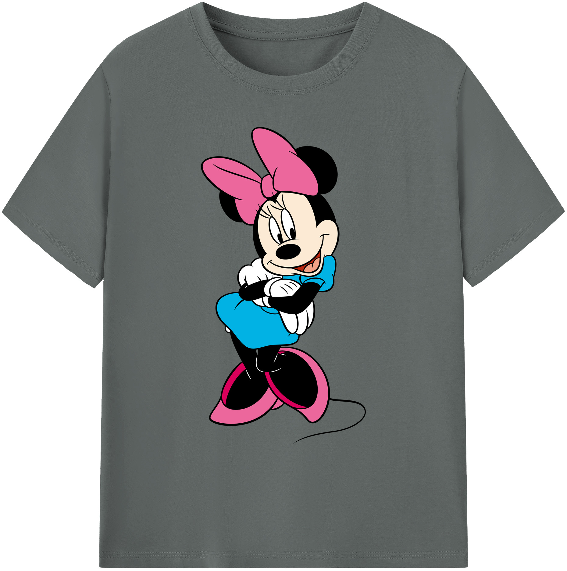 ミッキーマウス Mickey Mouse 綿100％ メンズ半袖Tシャツ｜肌触りやわらか＆通気性
